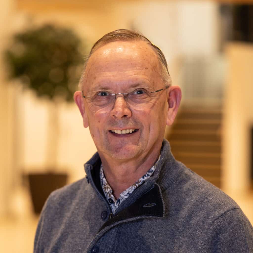 Voorzitter Hans van Rietschoten